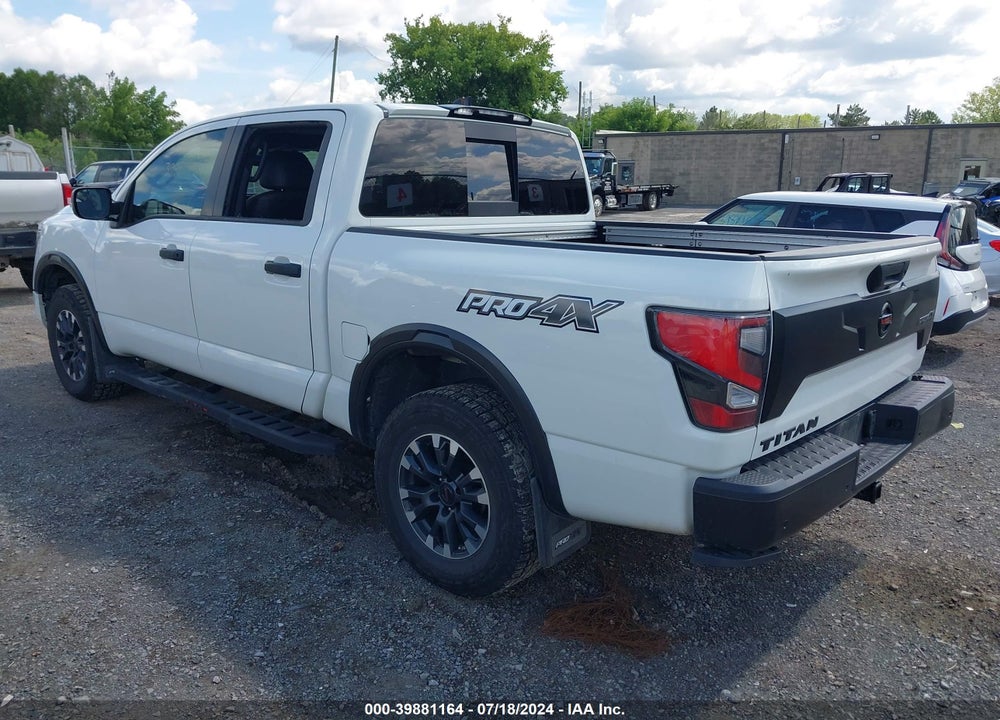2022 NISSAN TITAN PRO-4X 4X4 VIN: 1N6AA1ED6NN103336