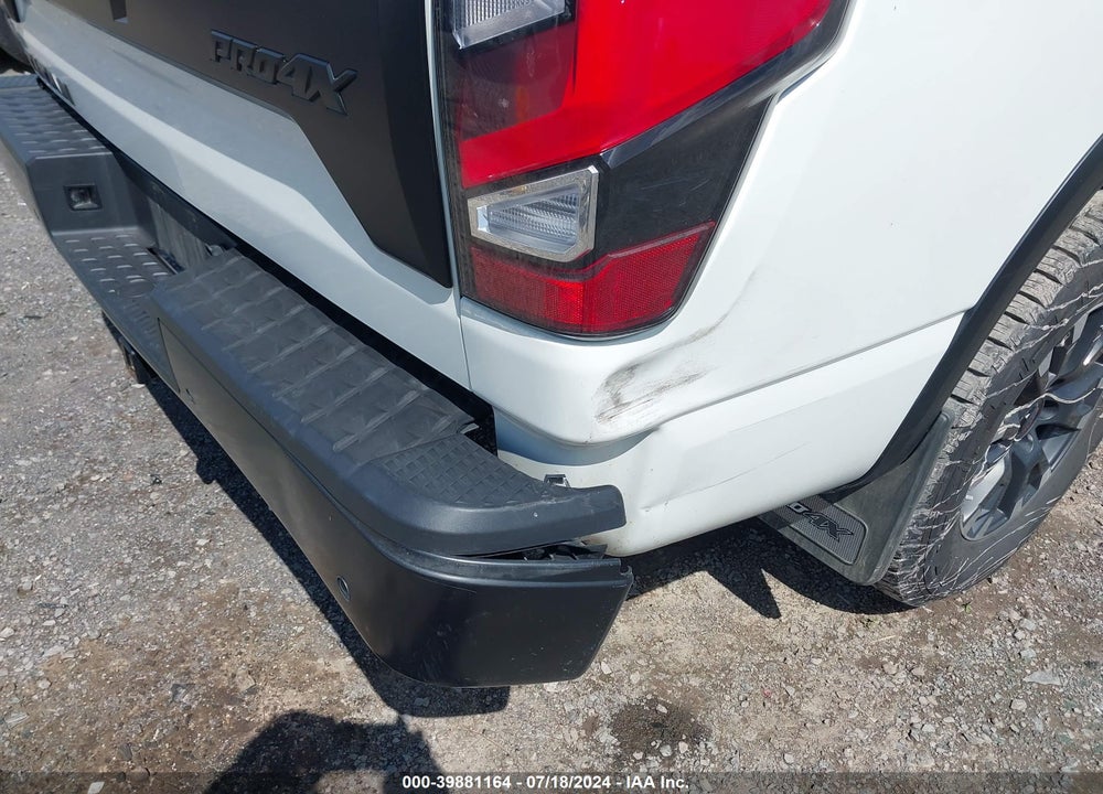 2022 NISSAN TITAN PRO-4X 4X4 VIN: 1N6AA1ED6NN103336