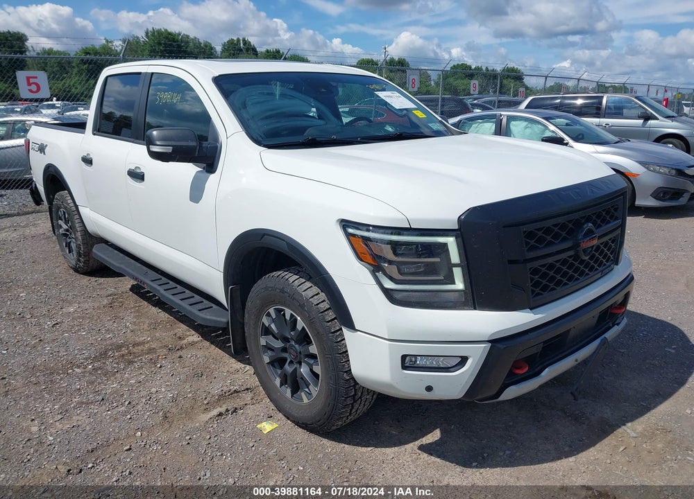 2022 NISSAN TITAN PRO-4X 4X4 VIN: 1N6AA1ED6NN103336