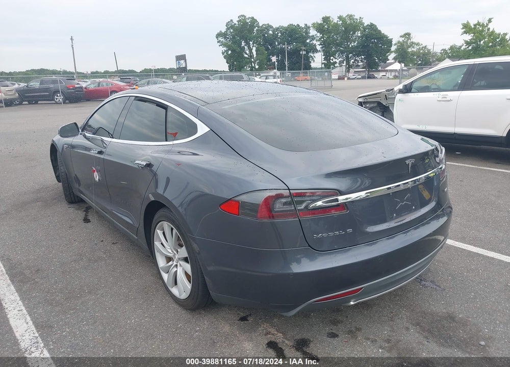 2014 TESLA MODEL S P85 VIN: 5YJSA1H12EFP61730