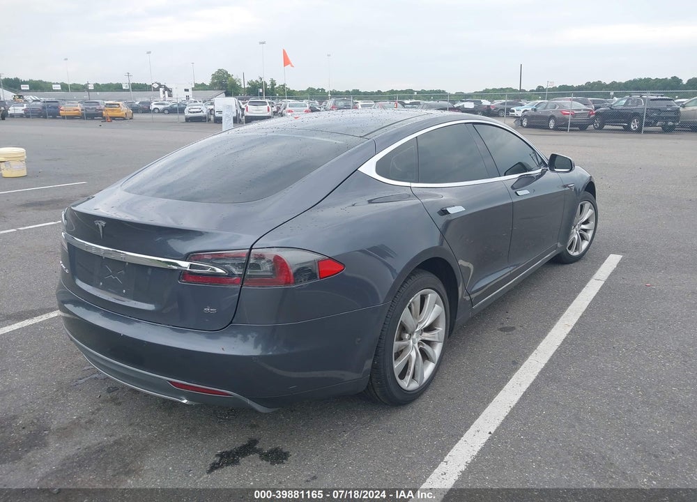 2014 TESLA MODEL S P85 VIN: 5YJSA1H12EFP61730