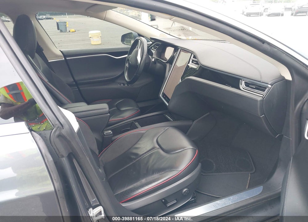 2014 TESLA MODEL S P85 VIN: 5YJSA1H12EFP61730