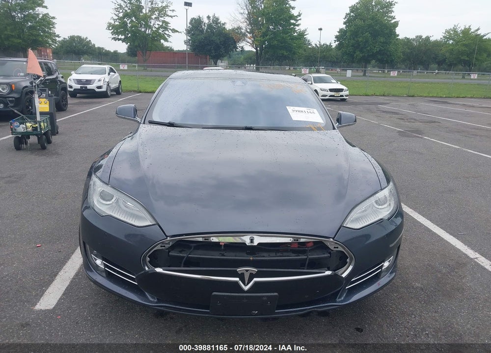2014 TESLA MODEL S P85 VIN: 5YJSA1H12EFP61730