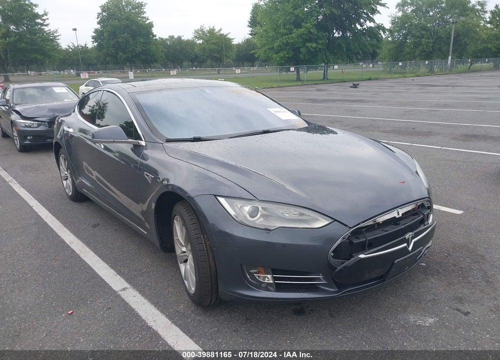 2014 TESLA MODEL S P85 VIN: 5YJSA1H12EFP61730