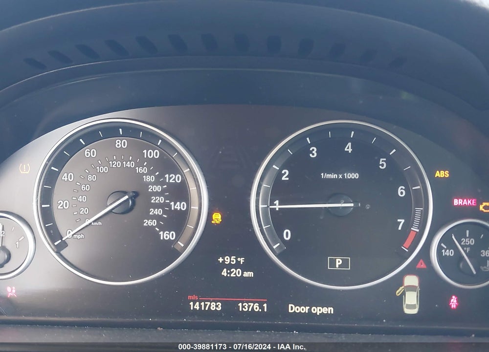 2013 BMW 535I VIN: WBAFR7C55DC825484