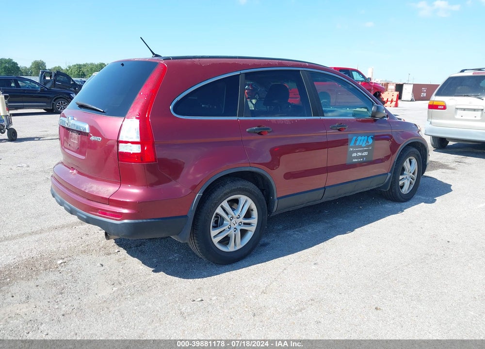 2010 HONDA CR-V EX VIN: 3CZRE4H55AG700555