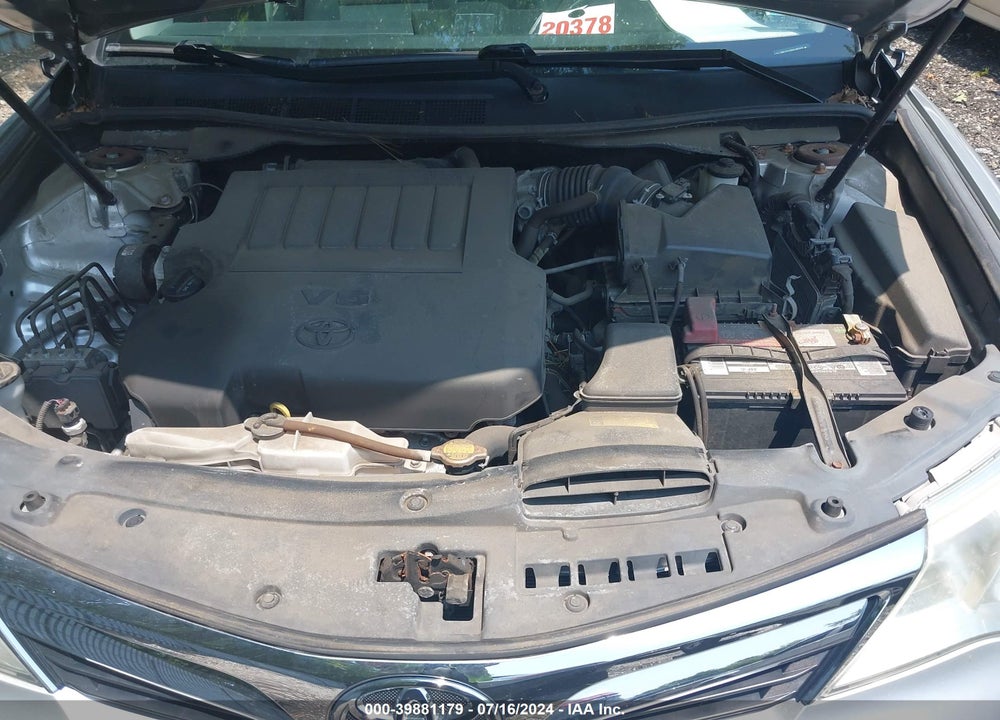 2013 TOYOTA CAMRY XLE V6 VIN: 4T1BK1FK2DU536329