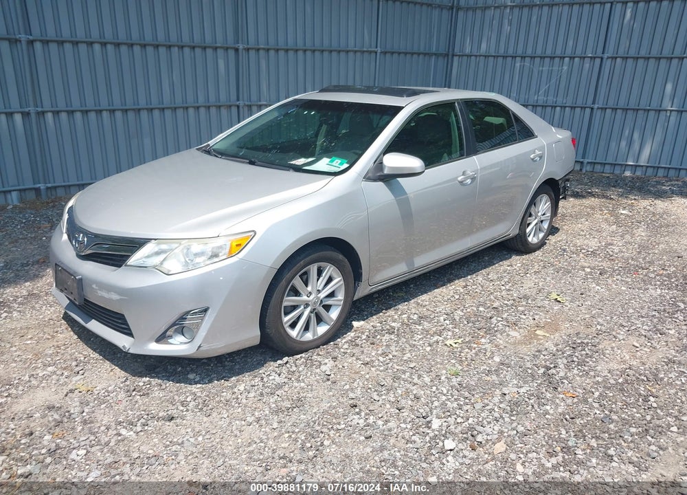 2013 TOYOTA CAMRY XLE V6 VIN: 4T1BK1FK2DU536329