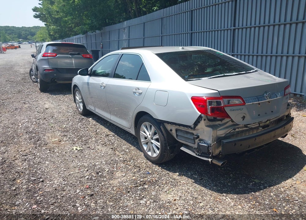 2013 TOYOTA CAMRY XLE V6 VIN: 4T1BK1FK2DU536329