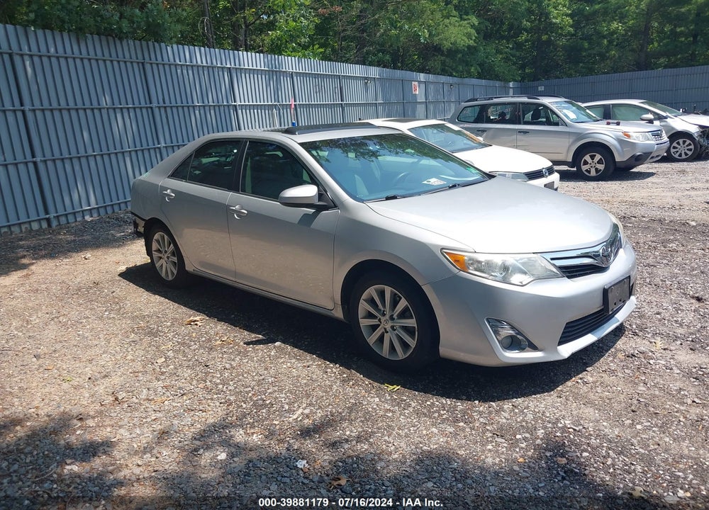 2013 TOYOTA CAMRY XLE V6 VIN: 4T1BK1FK2DU536329