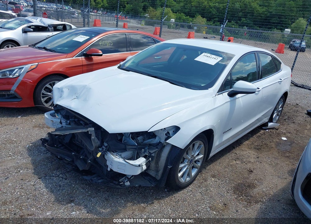 2017 FORD FUSION HYBRID SE VIN: 3FA6P0LU7HR344561