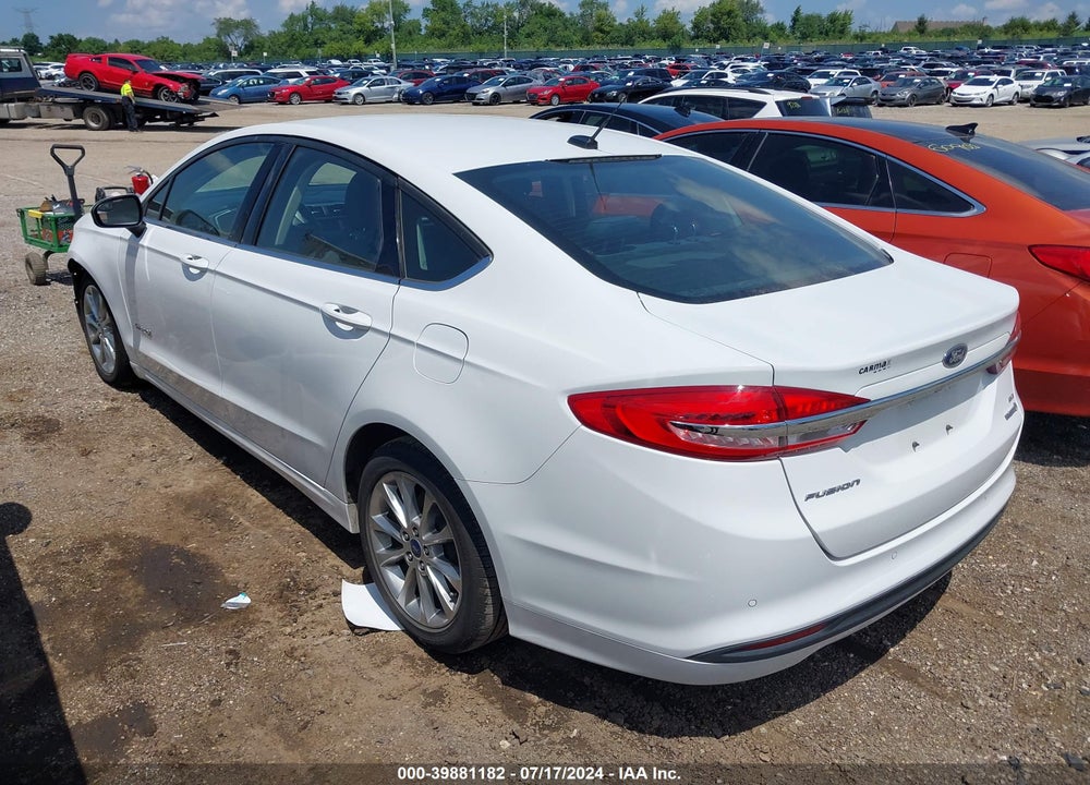 2017 FORD FUSION HYBRID SE VIN: 3FA6P0LU7HR344561