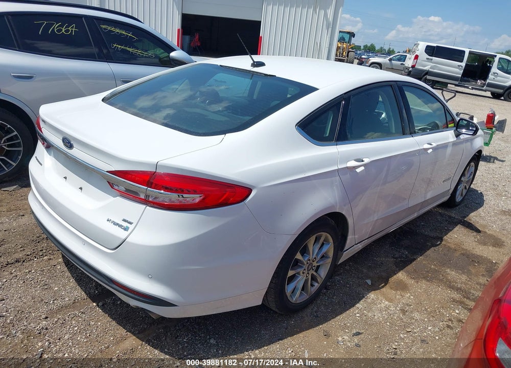 2017 FORD FUSION HYBRID SE VIN: 3FA6P0LU7HR344561