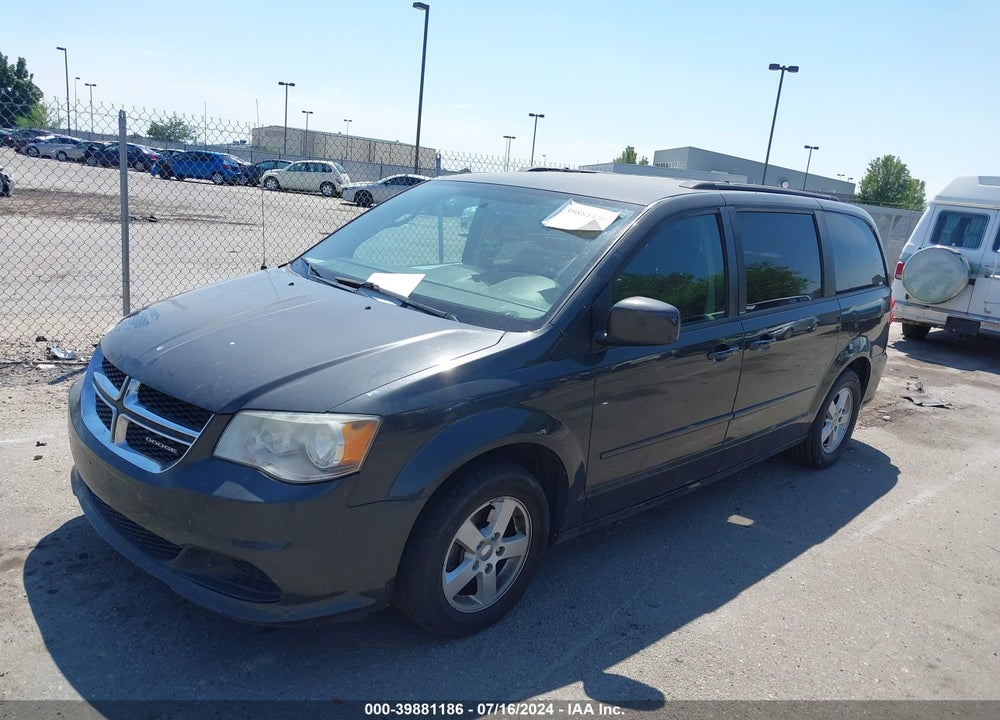 2012 DODGE GRAND CARAVAN SXT VIN: 2C4RDGCG6CR198784