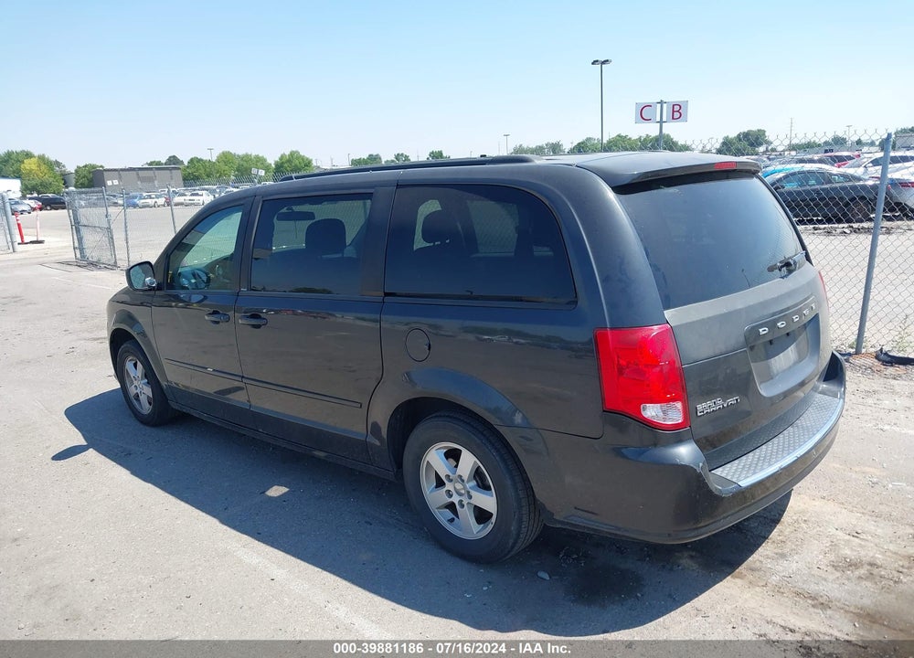 2012 DODGE GRAND CARAVAN SXT VIN: 2C4RDGCG6CR198784