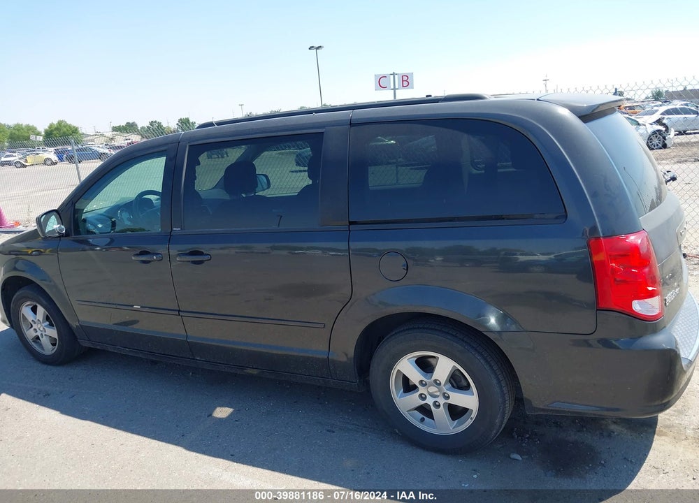 2012 DODGE GRAND CARAVAN SXT VIN: 2C4RDGCG6CR198784