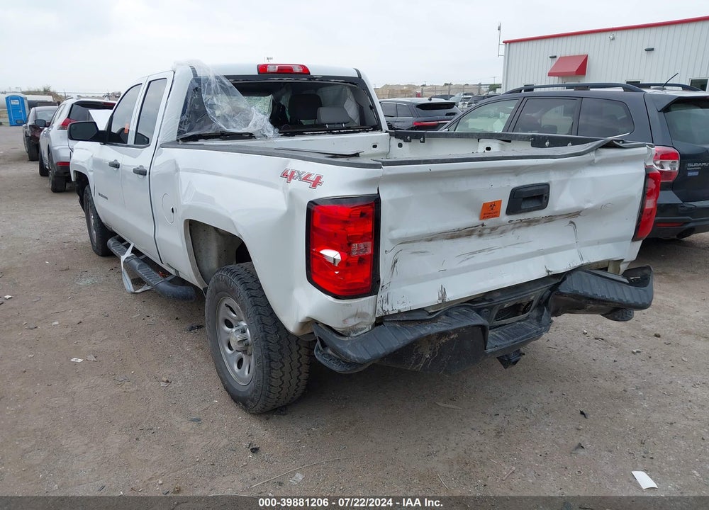 2017 CHEVROLET SILVERADO 1500 WT VIN: 1GCVKNEC3HZ221549