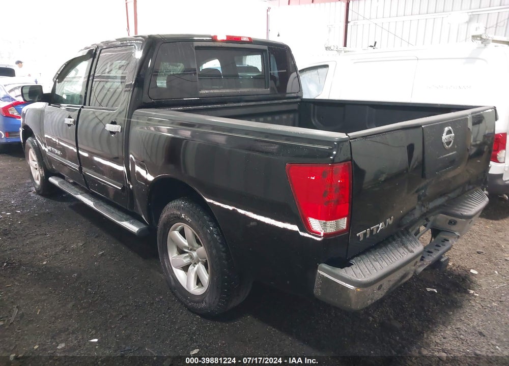 2009 NISSAN TITAN SE VIN: 1N6AA07D09N304422