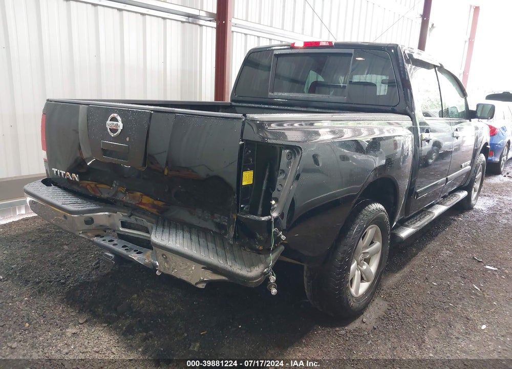 2009 NISSAN TITAN SE VIN: 1N6AA07D09N304422
