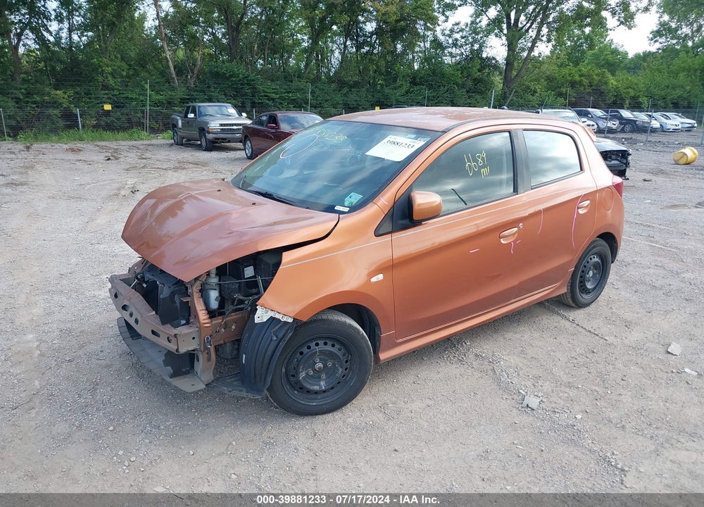 2020 MITSUBISHI MIRAGE SE VIN: ML32A3HJ4LH001374
