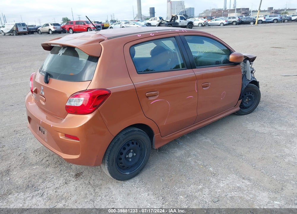 2020 MITSUBISHI MIRAGE SE VIN: ML32A3HJ4LH001374