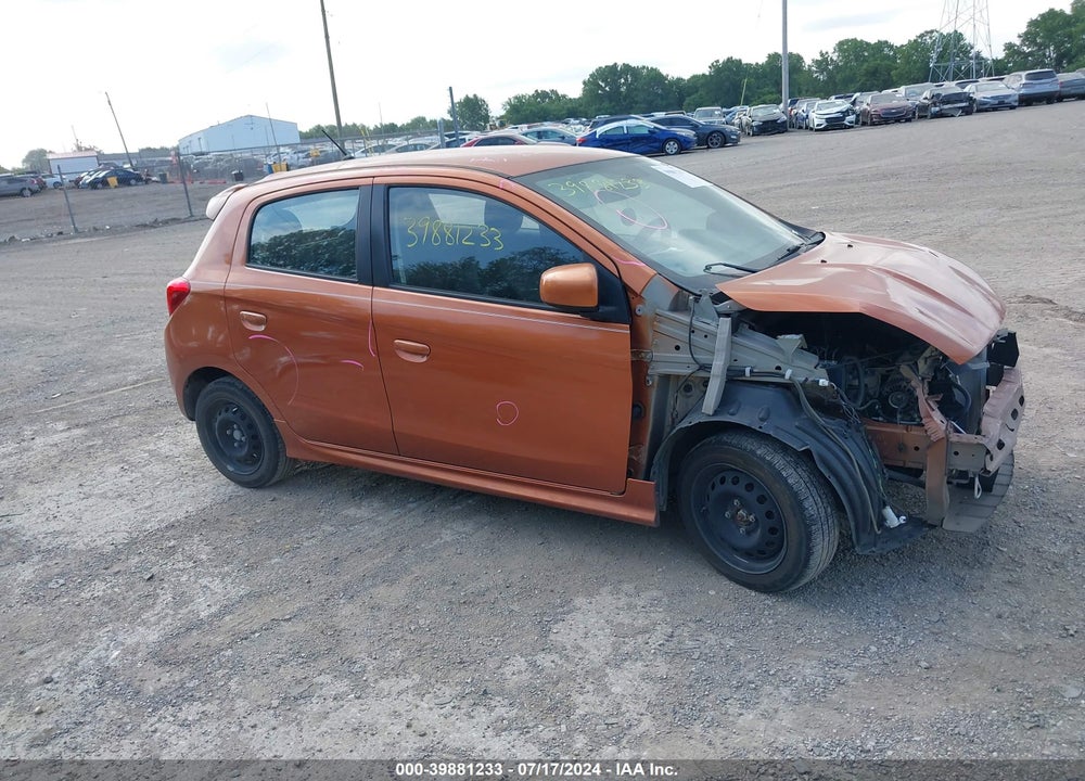 2020 MITSUBISHI MIRAGE SE VIN: ML32A3HJ4LH001374