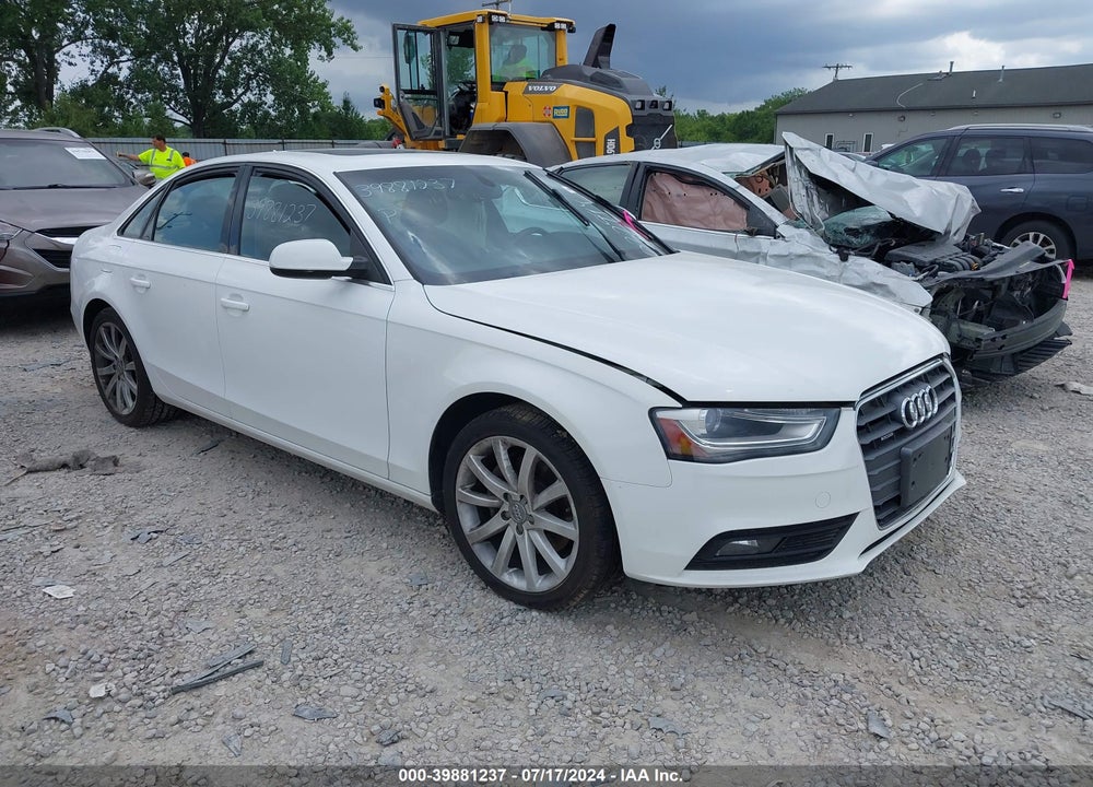 2013 AUDI A4 2.0T PREMIUM VIN: WAUFFAFL1DN032994