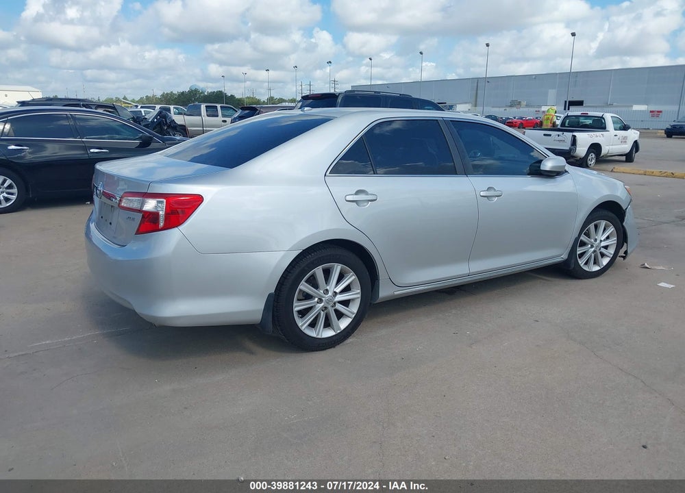 2014 TOYOTA CAMRY XLE VIN: 4T1BF1FK0EU859395