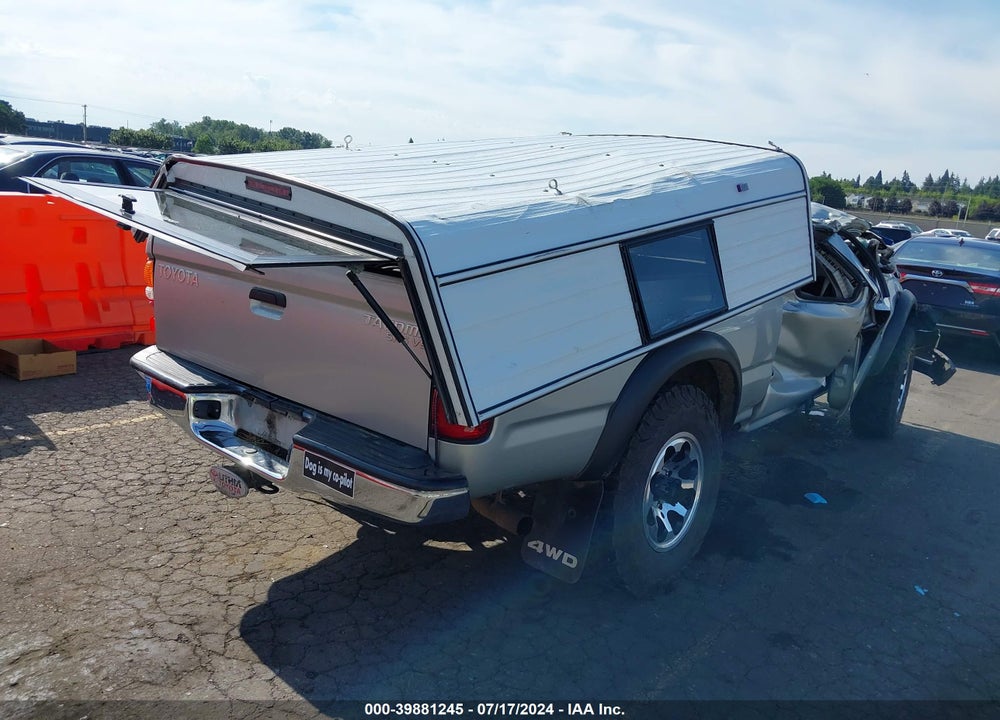 2004 TOYOTA TACOMA BASE V6 VIN: 5TEWN72N74Z309919