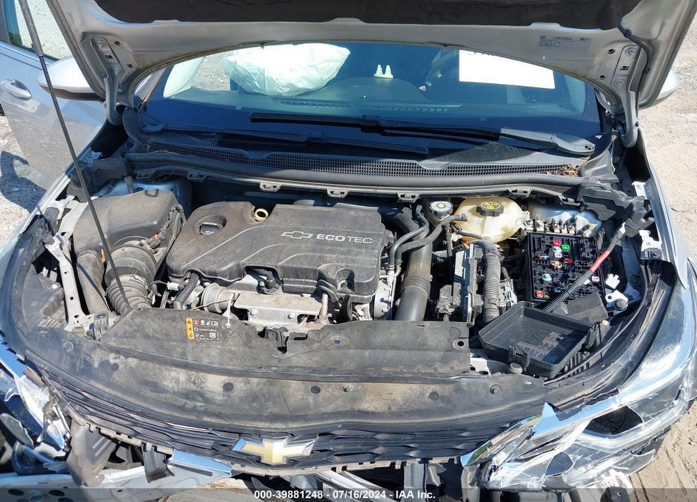 2018 CHEVROLET CRUZE LT AUTO VIN: 1G1BE5SM5J7105979