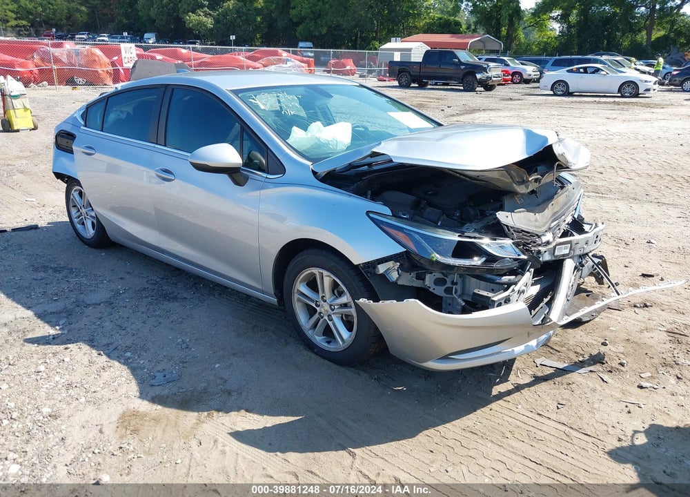2018 CHEVROLET CRUZE LT AUTO VIN: 1G1BE5SM5J7105979
