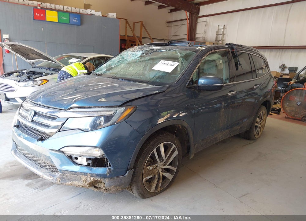 2017 HONDA PILOT ELITE VIN: 5FNYF6H06HB062010
