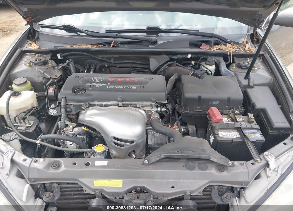 2005 TOYOTA CAMRY LE VIN: 4T1BE32K75U603291