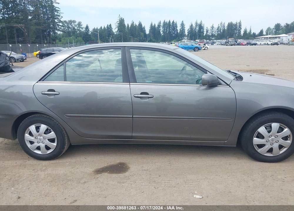 2005 TOYOTA CAMRY LE VIN: 4T1BE32K75U603291