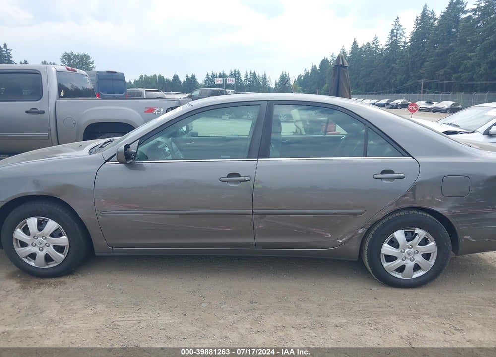 2005 TOYOTA CAMRY LE VIN: 4T1BE32K75U603291