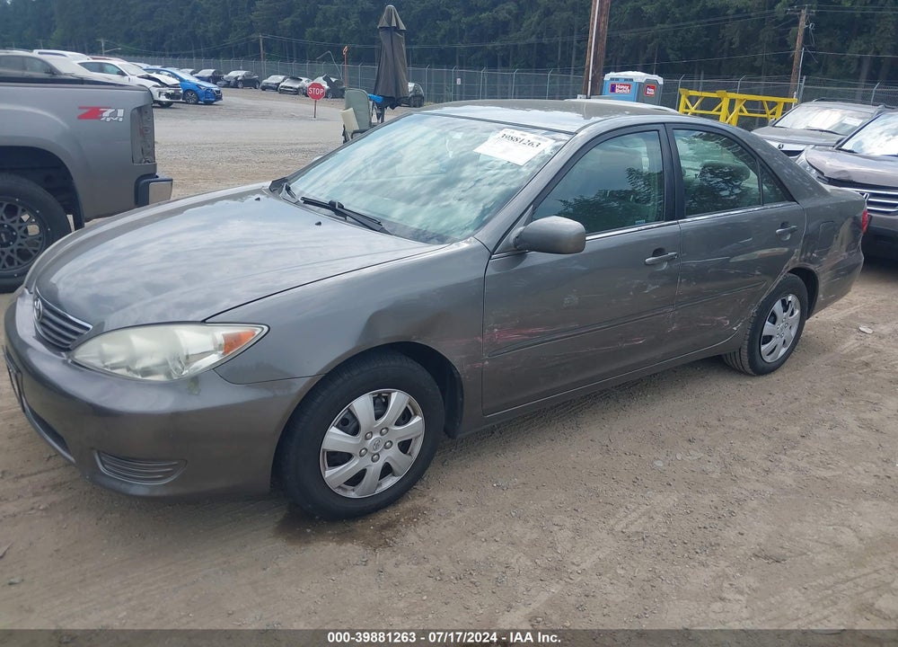 2005 TOYOTA CAMRY LE VIN: 4T1BE32K75U603291