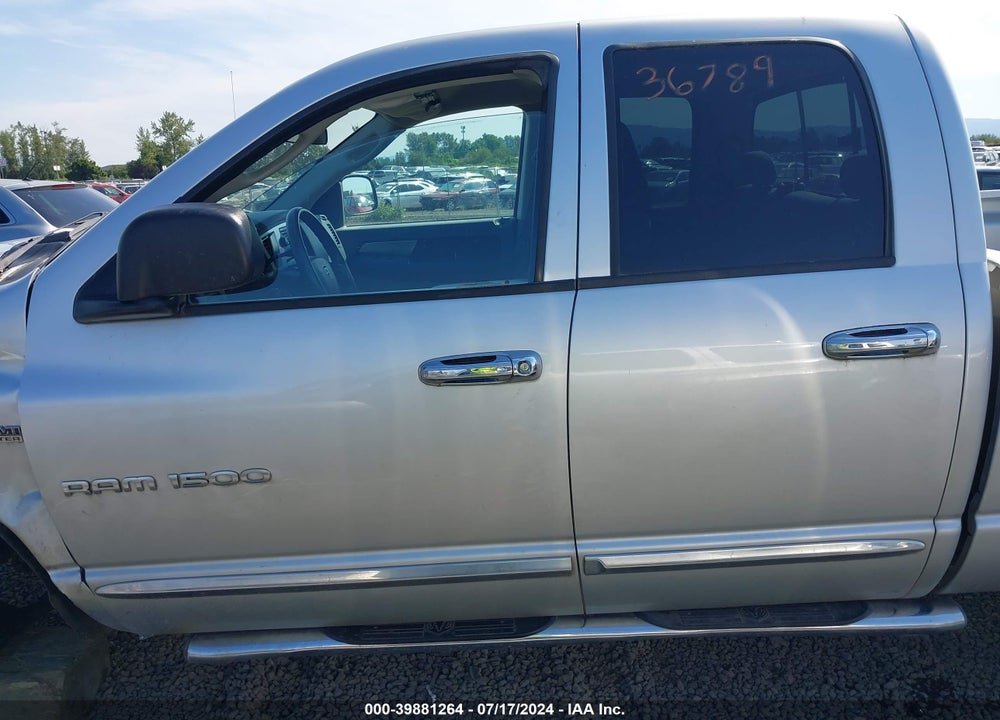2007 DODGE RAM 1500 SLT/TRX4 OFF ROAD/SPORT VIN: 1D7HU18277S216869
