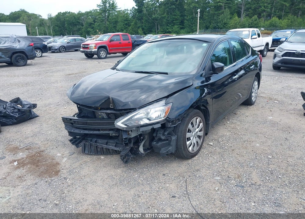 2019 NISSAN SENTRA S VIN: 3N1AB7AP5KY420948