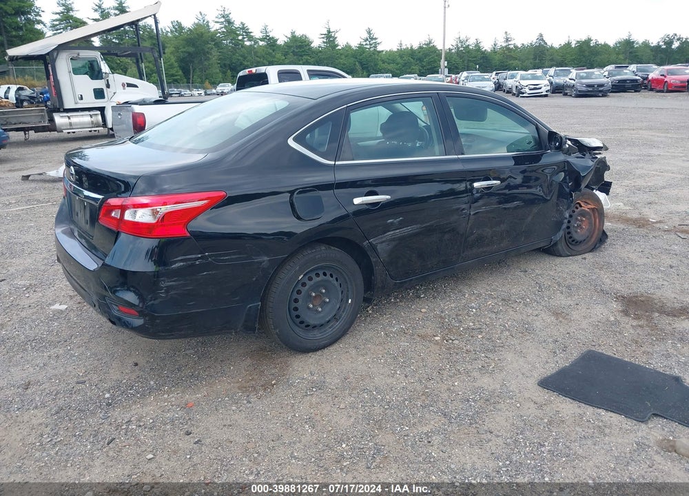 2019 NISSAN SENTRA S VIN: 3N1AB7AP5KY420948