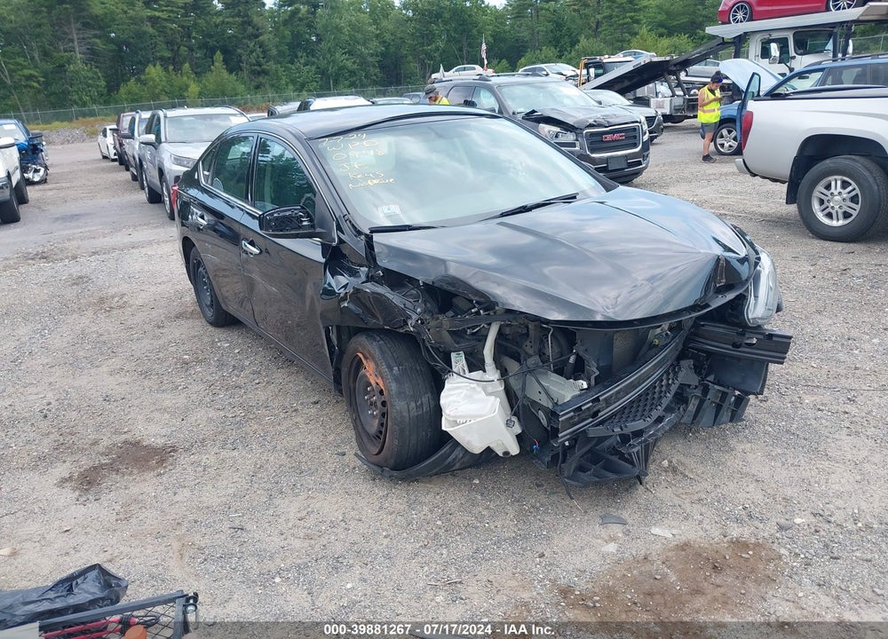 2019 NISSAN SENTRA S VIN: 3N1AB7AP5KY420948