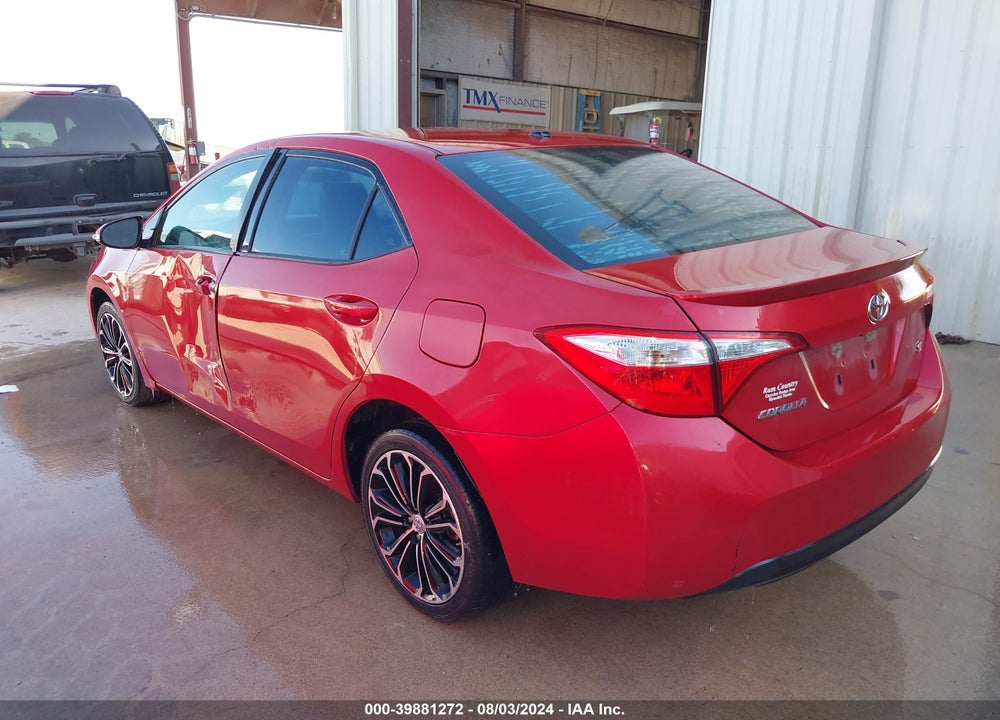 2014 TOYOTA COROLLA S PLUS VIN: 5YFBURHE7EP127309