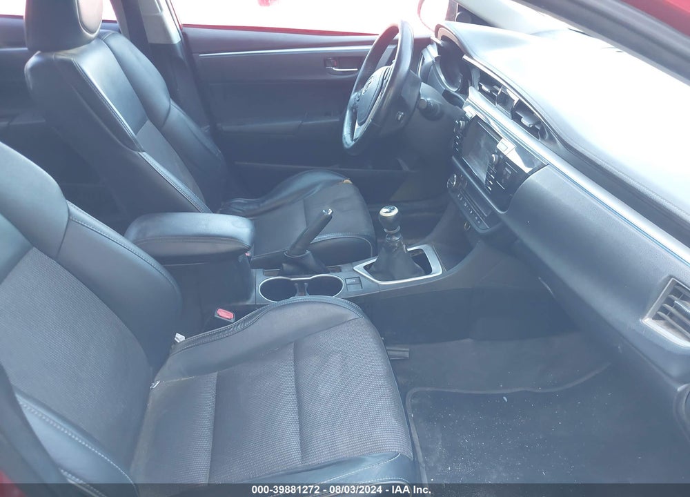 2014 TOYOTA COROLLA S PLUS VIN: 5YFBURHE7EP127309