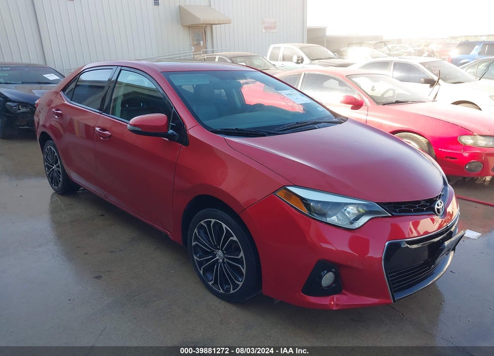 2014 TOYOTA COROLLA S PLUS VIN: 5YFBURHE7EP127309
