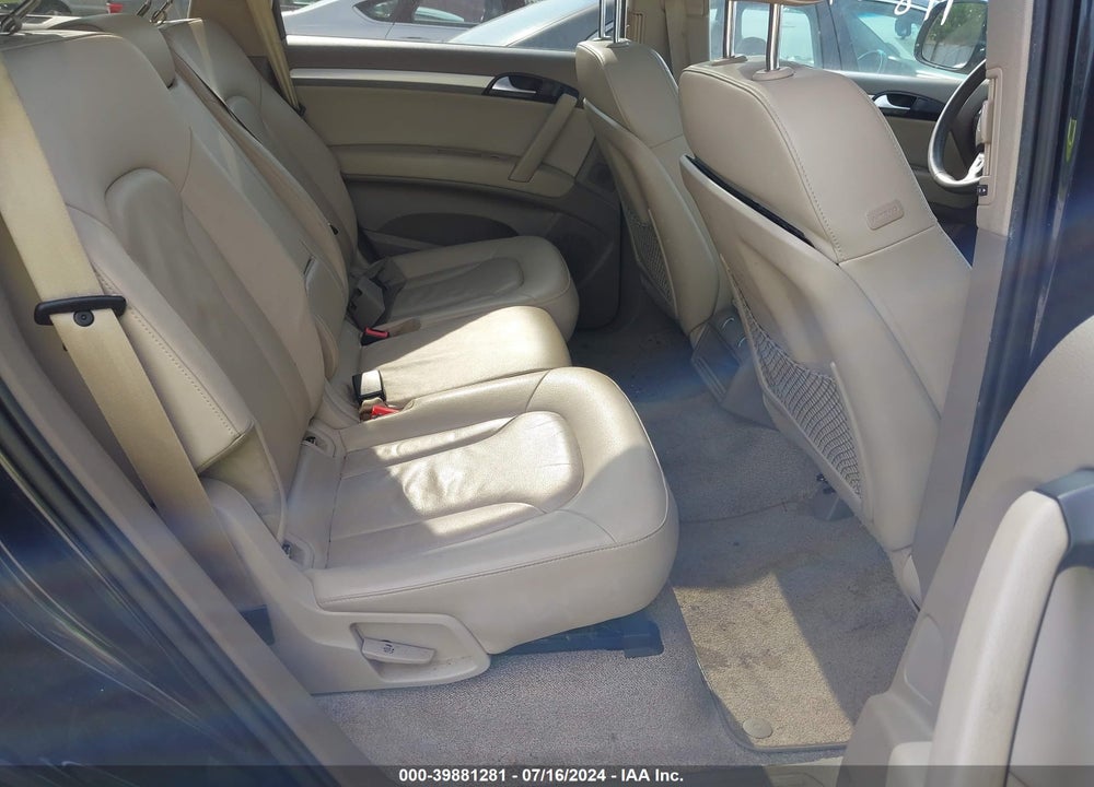 2007 AUDI Q7 3.6 VIN: WA1AY74L37D039897
