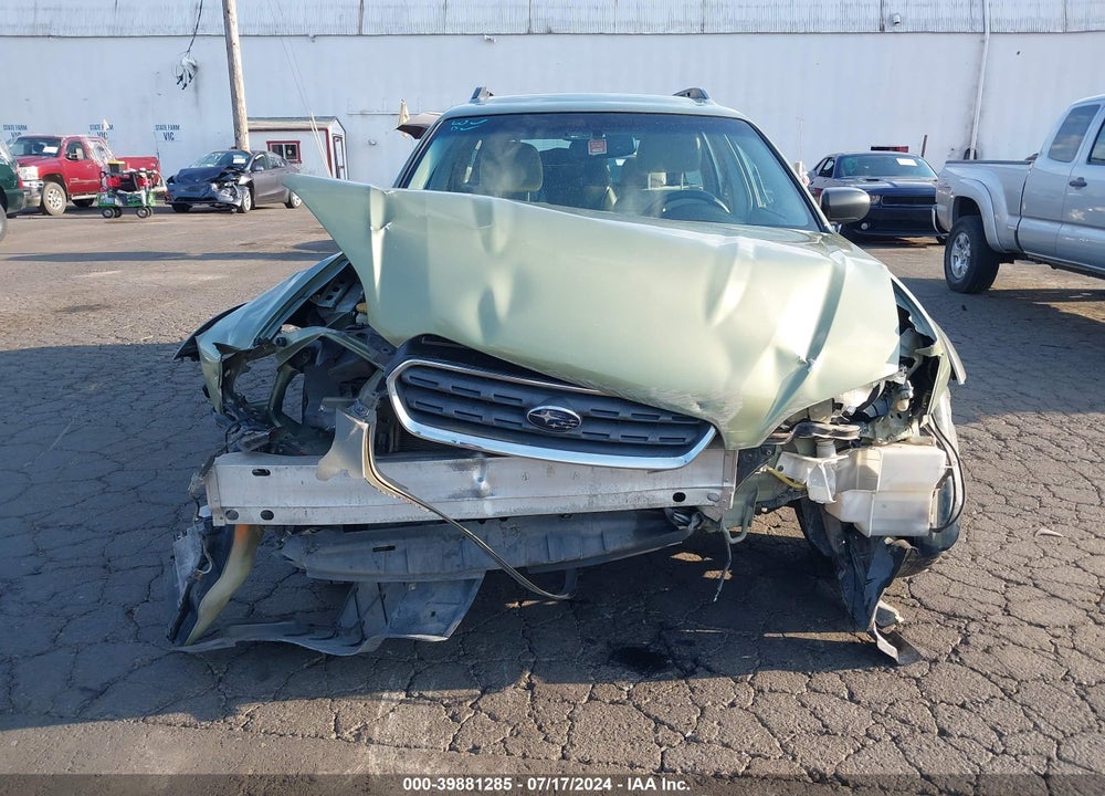 2006 SUBARU OUTBACK 2.5I VIN: 4S4BP61C967329579