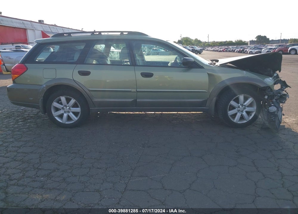 2006 SUBARU OUTBACK 2.5I VIN: 4S4BP61C967329579