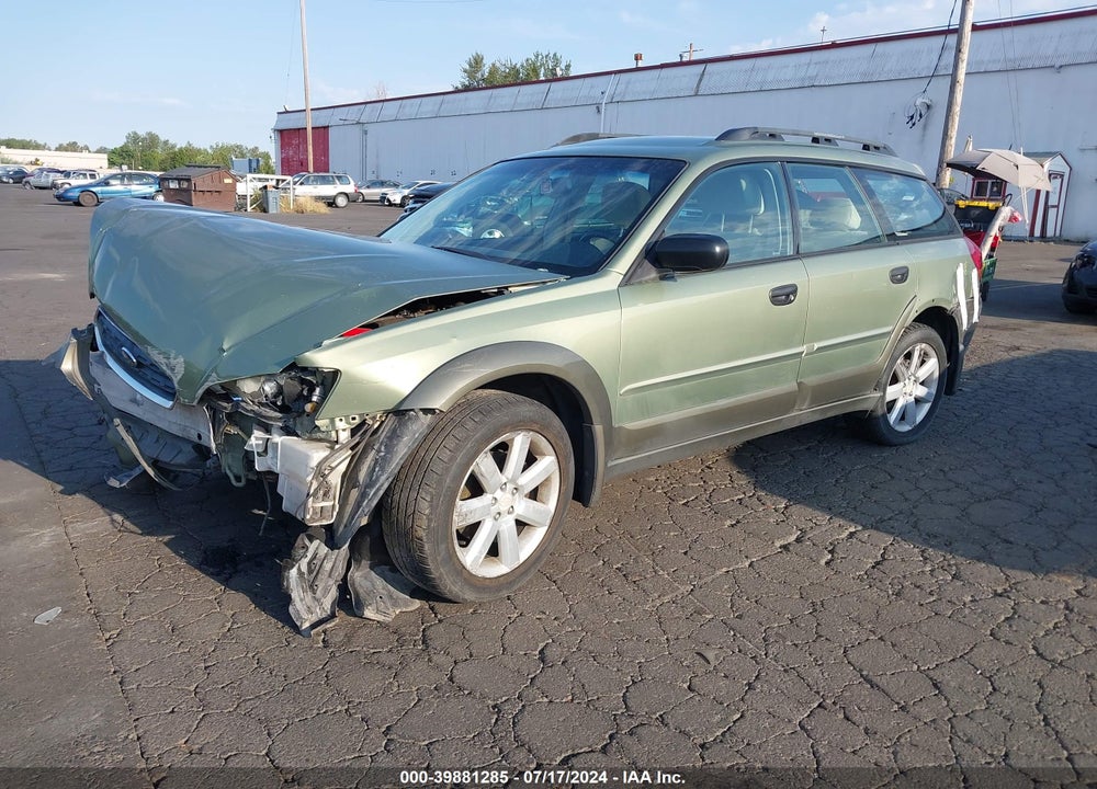 2006 SUBARU OUTBACK 2.5I VIN: 4S4BP61C967329579