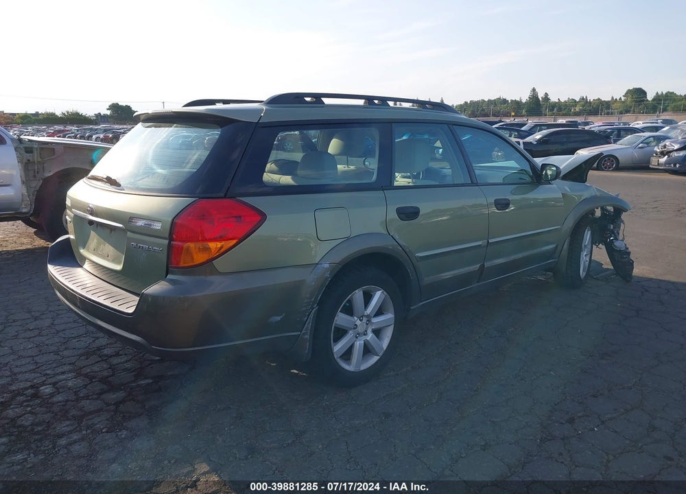 2006 SUBARU OUTBACK 2.5I VIN: 4S4BP61C967329579