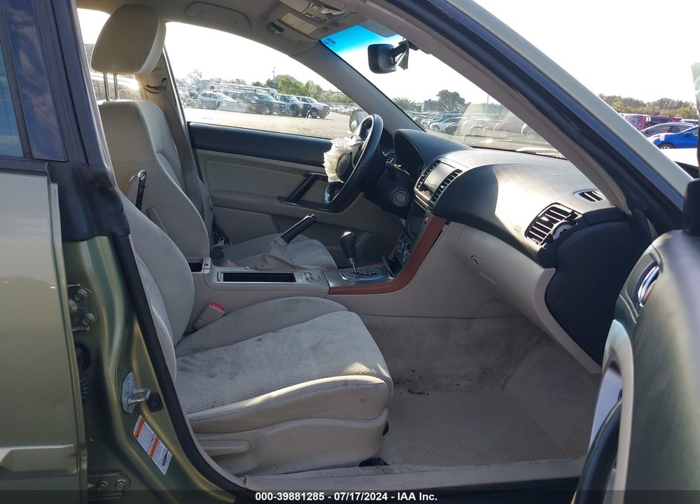 2006 SUBARU OUTBACK 2.5I VIN: 4S4BP61C967329579
