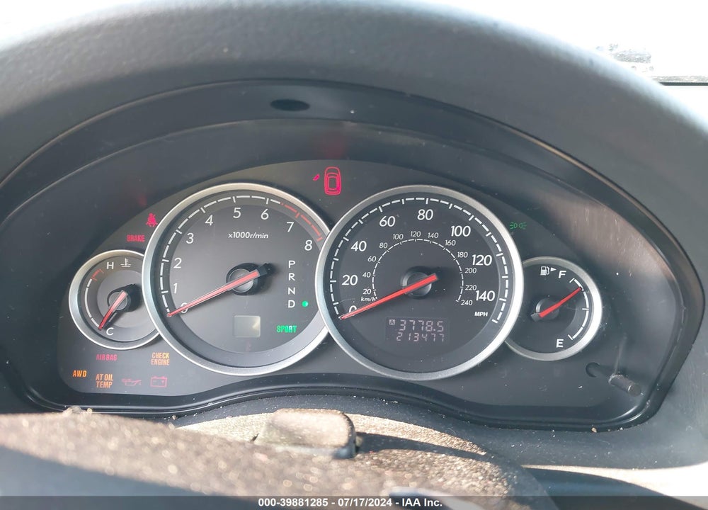 2006 SUBARU OUTBACK 2.5I VIN: 4S4BP61C967329579